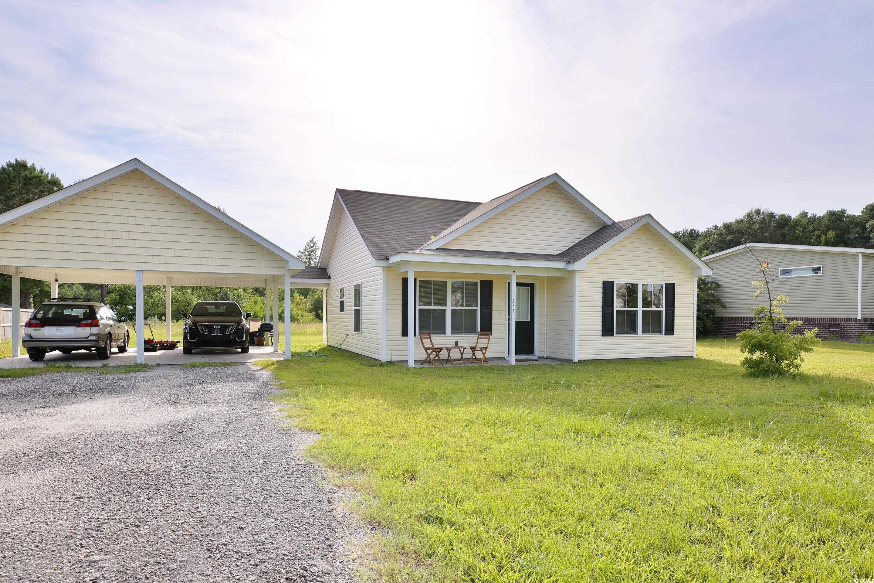 168 Rosedale Drive Aynor, SC 29511 - Photo 3 of 20 View of front of home with driveway, a front yard,
