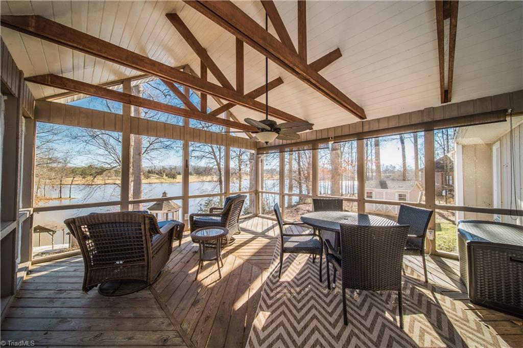 262 Lakeview Road Mocksville, NC 27028 - Photo 8 of 30 Enjoy a serene lake view from this large screened in porch
