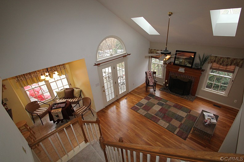 5708 Sandstone Ridge Terrace Midlothian, VA 23112 - Photo 12 of 23 a living room with furniture and a flat screen tv