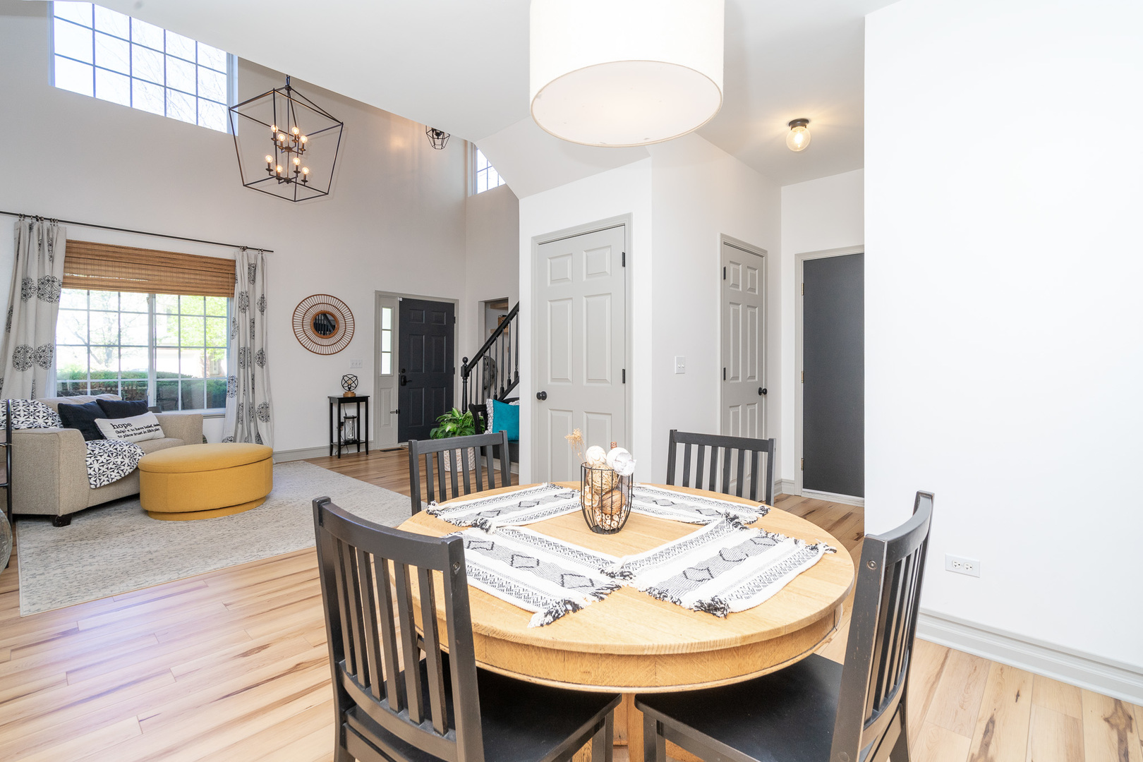 17523 Gilbert Drive Lockport, IL 60441 - Photo 9 of 34 a view of a dining room with furniture and wooden floor