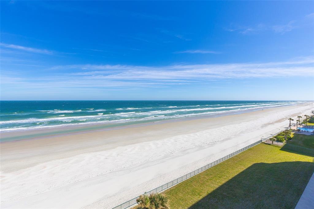 4631 South Atlantic Avenue, Unit 8601 Ponce Inlet, FL 32127 - Photo 18 of 64 a view of an ocean from a balcony
