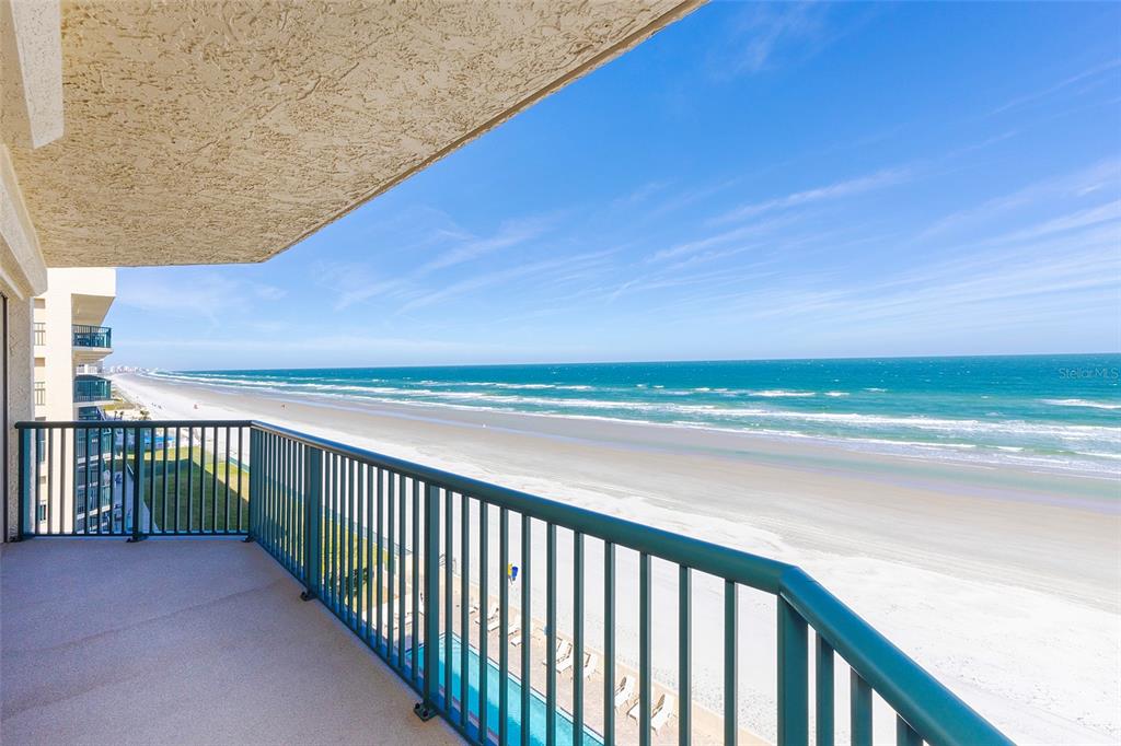 4631 South Atlantic Avenue, Unit 8601 Ponce Inlet, FL 32127 - Photo 3 of 64 a view of ocean from a balcony