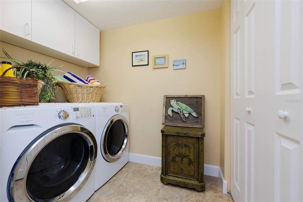 4631 South Atlantic Avenue, Unit 8601 Ponce Inlet, FL 32127 - Photo 55 of 64 a utility room with dryer and washer
