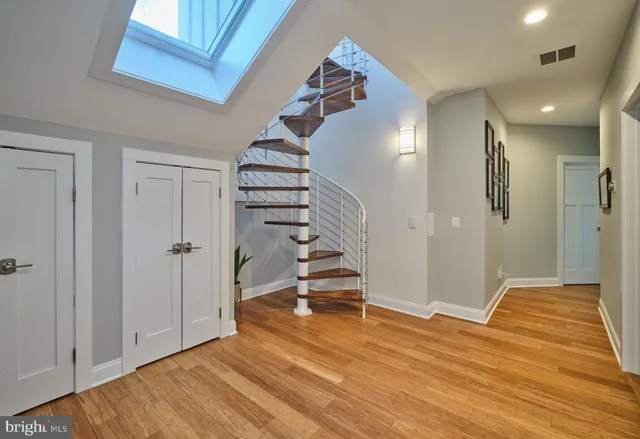 a view of a house with a deck