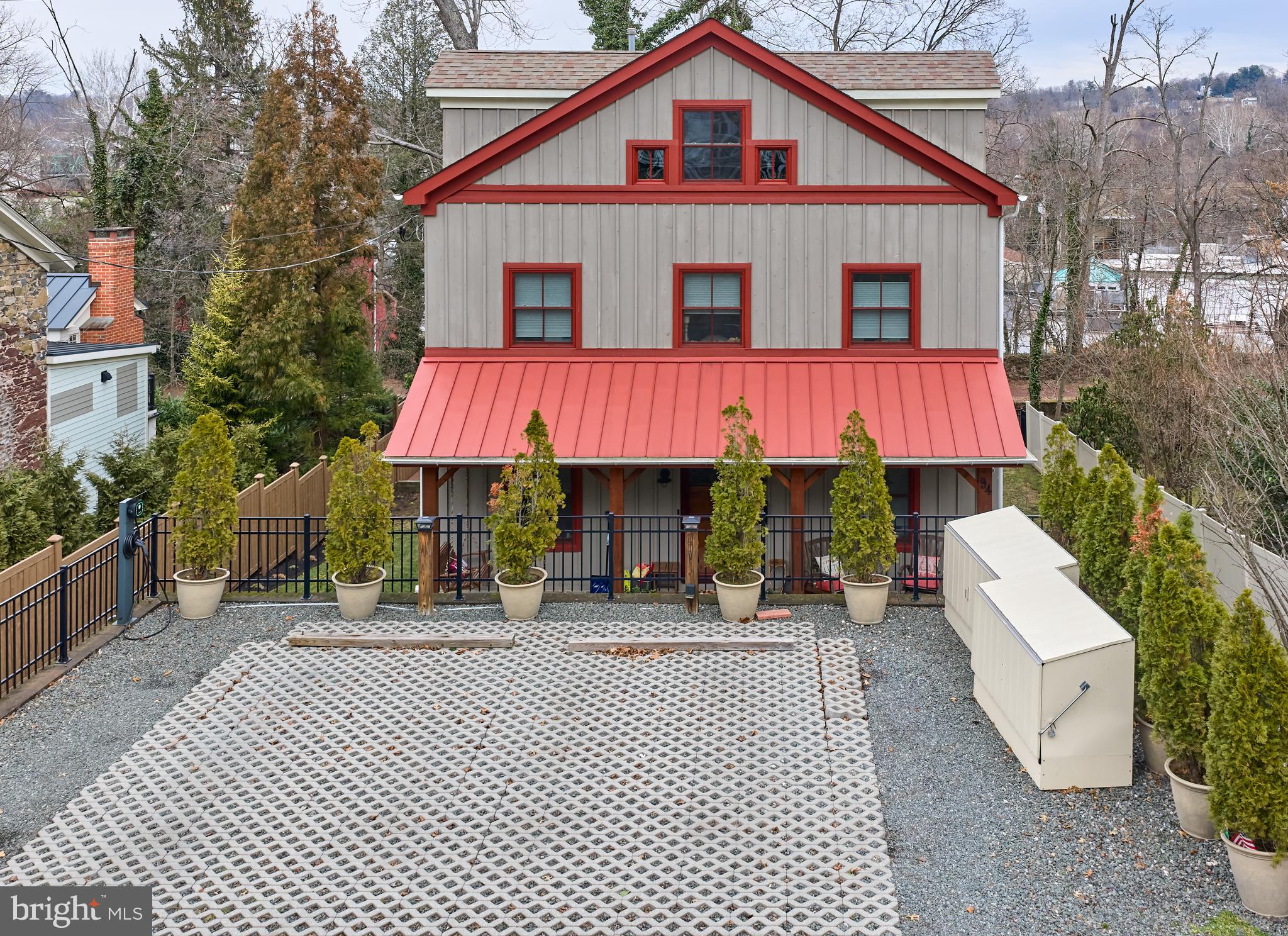 94 New Street New Hope, PA 18938 - Photo 40 of 47 3 offstreet parking spaces w Elec Charging station