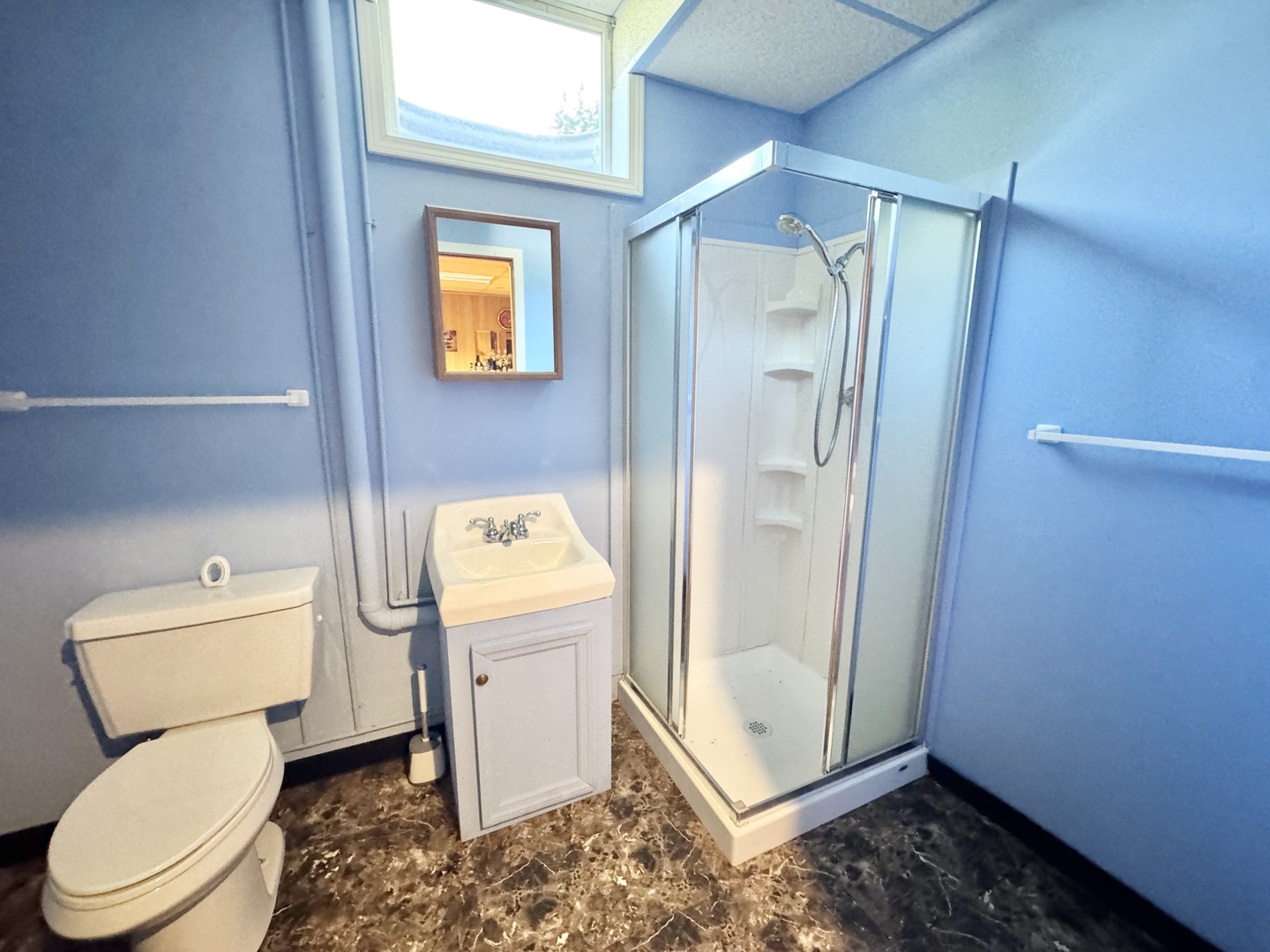 602 East Cherry Avenue Cherry, IL 61317 - Photo 20 of 21 a bathroom with a toilet and a shower