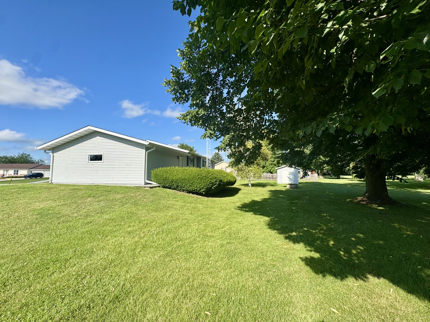 602 East Cherry Avenue Cherry, IL 61317 - Photo 4 of 21 a view of a big house with a big yard and large tree