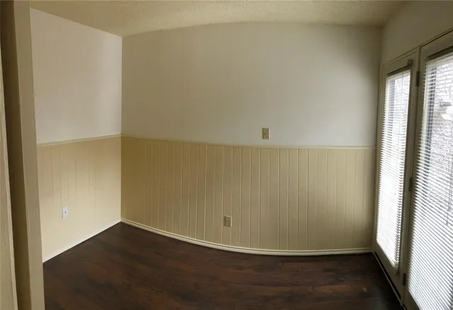 a view of wooden floor