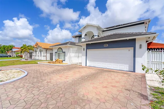 a view of swimming pool with outdoor space