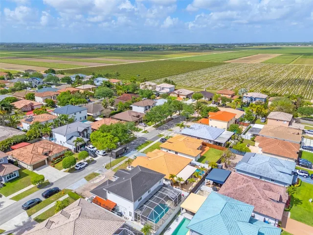 a view of an ocean and a building