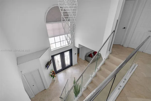 a view of entryway and hall