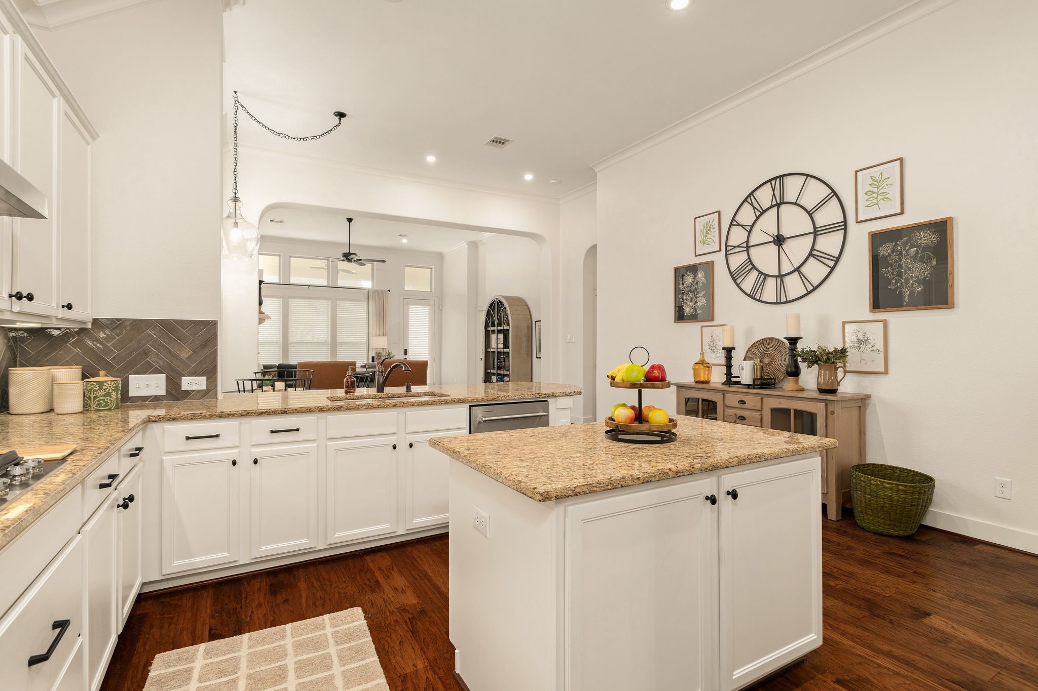16650 Seminole Ridge Drive Cypress, TX 77433 - Photo 7 of 27 a kitchen with sink cabinets and stove