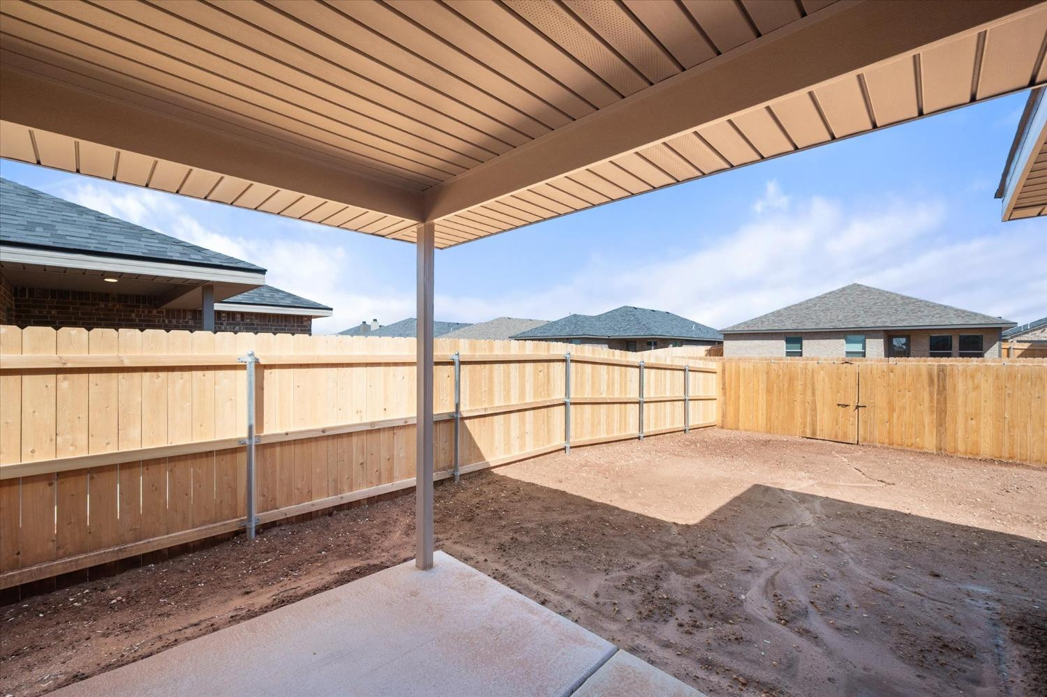 1608 142nd Street Lubbock, TX 79423 - Photo 20 of 20 a view of a backyard