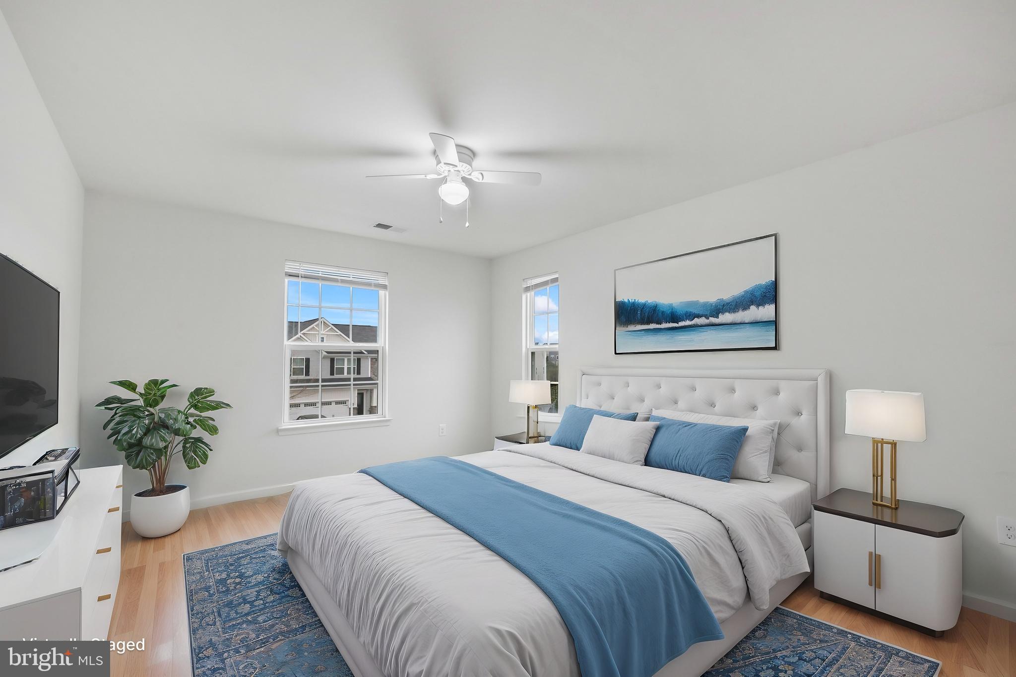 112 Northumberland Drive Stephenson, VA 22656 - Photo 30 of 58 a bedroom with a large bed and a window