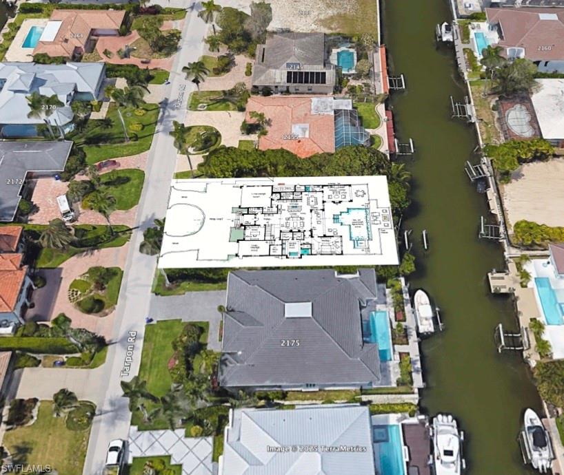 2165 Tarpon Road Naples, FL 34102 - Photo 4 of 14 an aerial view of residential houses with outdoor space