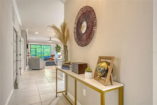 a very nice looking room with a large window