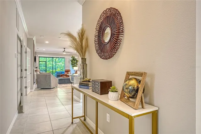 a very nice looking room with a large window