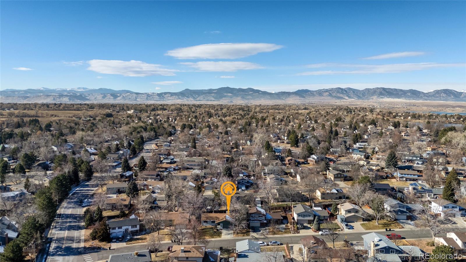 8205 Dudley Way Arvada, CO 80005 - Photo 38 of 44 an aerial view of a city