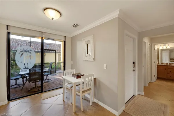 a view of a livingroom with furniture and window