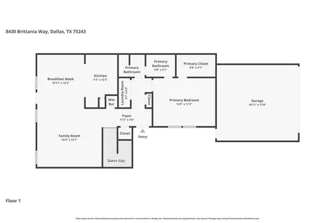 $330,000 | 8430 Brittania Way, Dallas, TX 75243