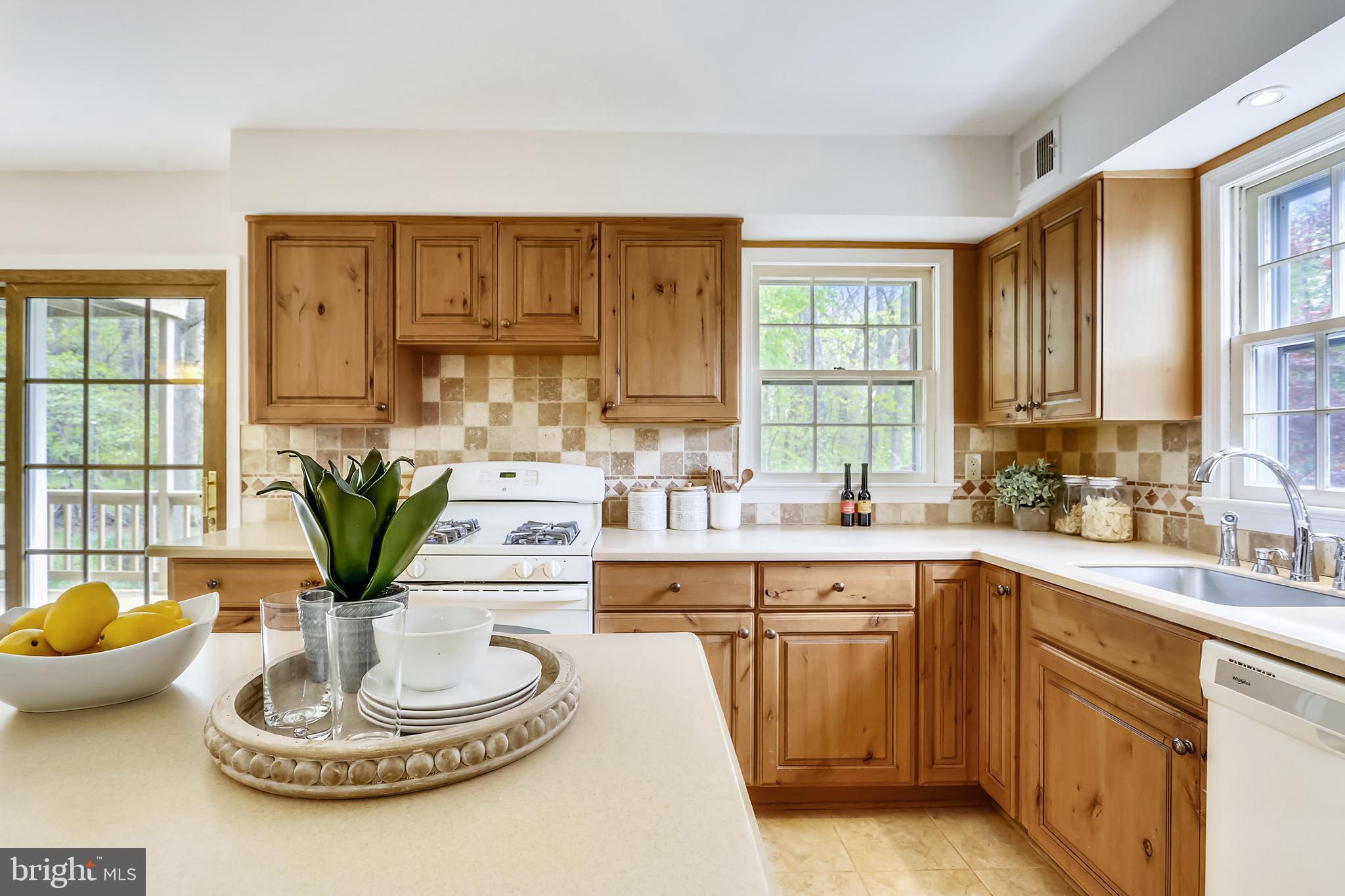 13624 Middlevale Lane Silver Spring, MD 20906 - Photo 23 of 60 Sun Splashed Kitchen with Beautiful Views