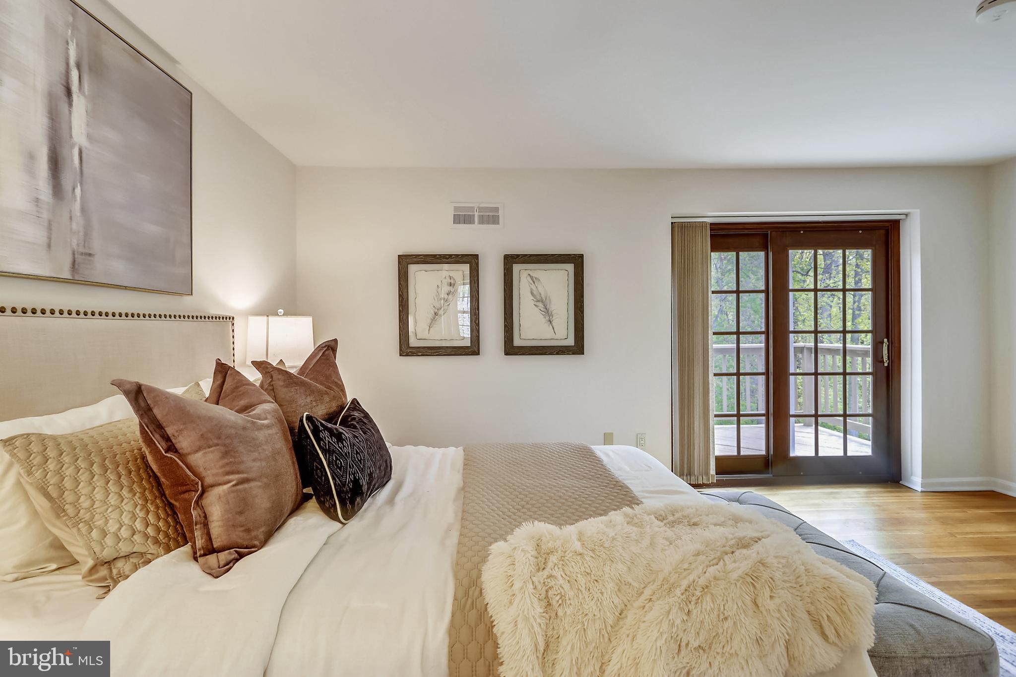 13624 Middlevale Lane Silver Spring, MD 20906 - Photo 29 of 60 Primary Bedroom with Serene Views of Woods