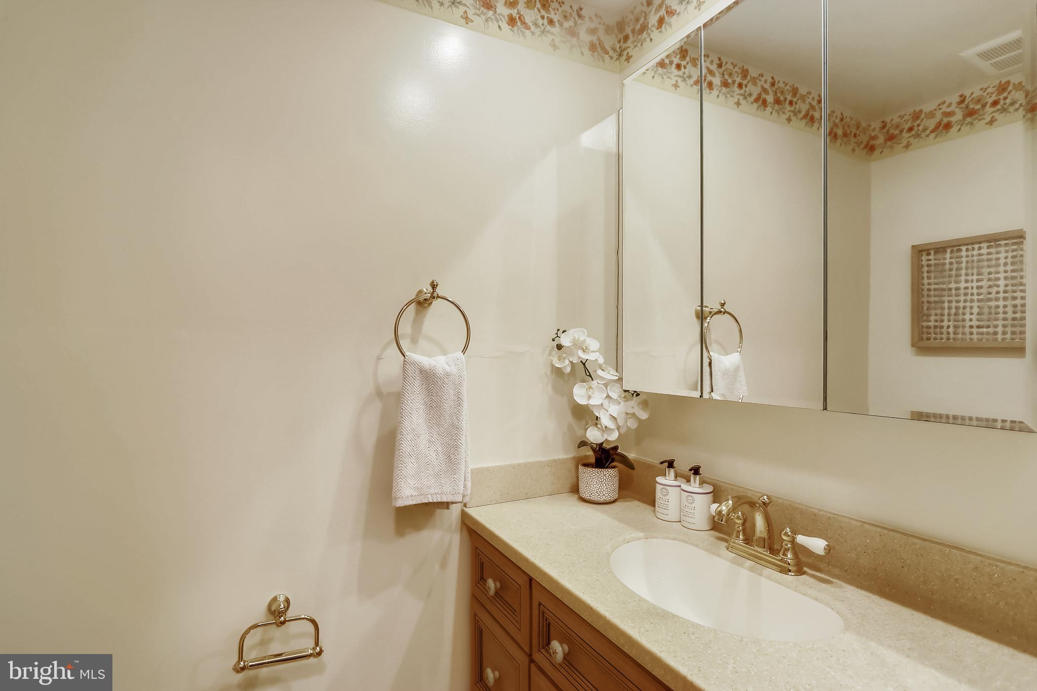 13624 Middlevale Lane Silver Spring, MD 20906 - Photo 45 of 60 Main Level Powder Room of the Entrance Foyer