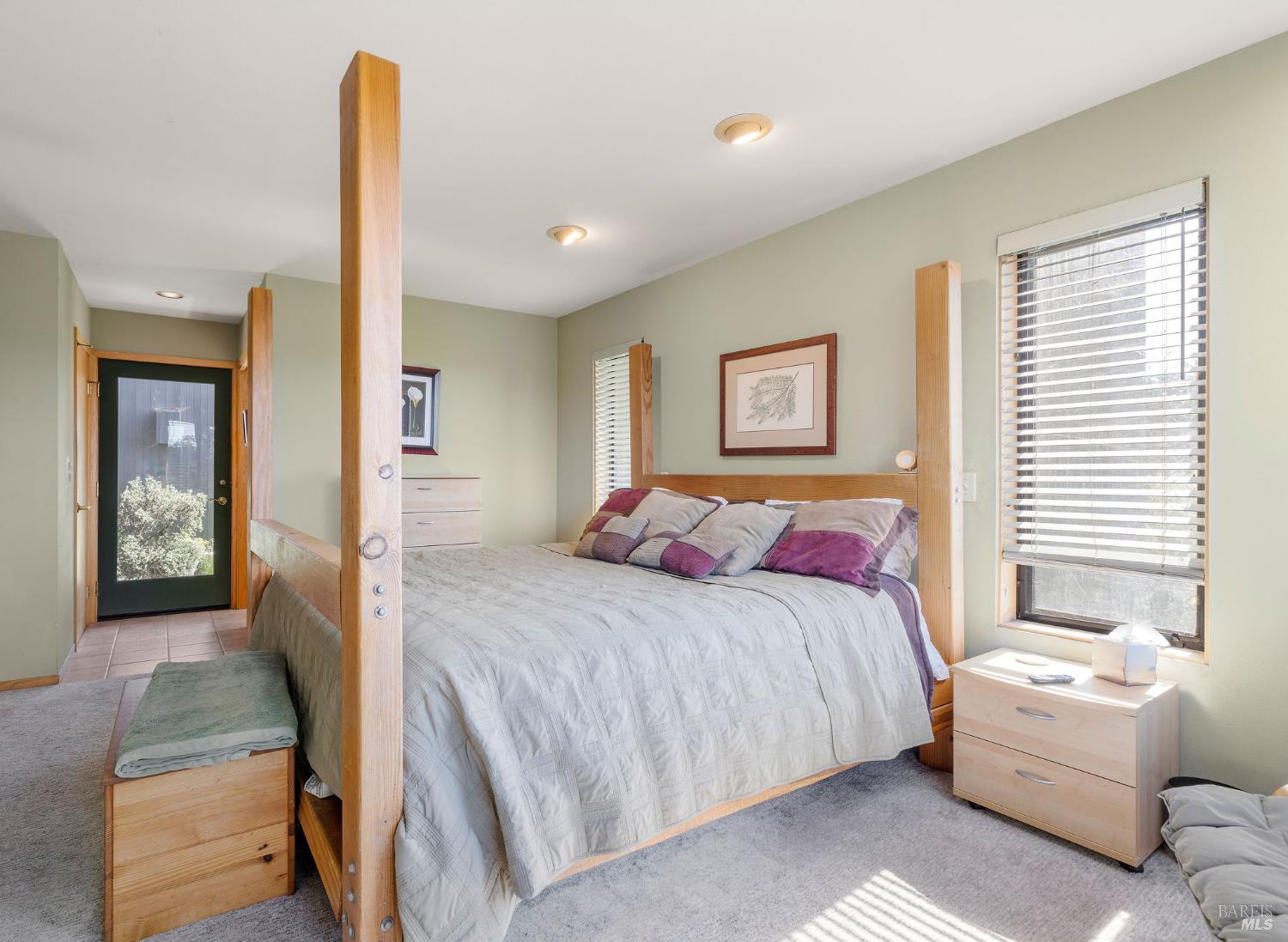 39574 Leeward Road The Sea Ranch, CA 95497 - Photo 32 of 72 a bedroom with a bed and a couch