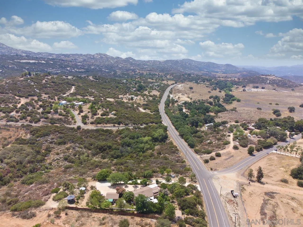 21851 Japatul Road Alpine, CA 91901 - Photo 45 of 52 an aerial view of residential houses with outdoor space