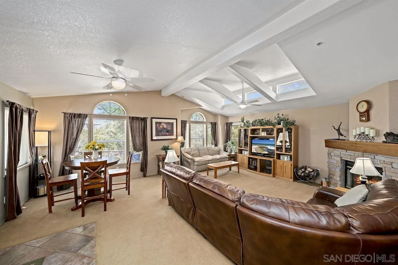 21851 Japatul Road Alpine, CA 91901 - Photo 5 of 52 a living room with furniture and a large window
