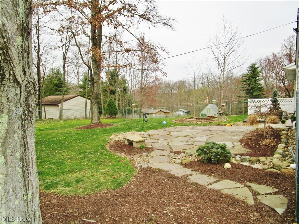 4626 Nettleton Road Medina, OH 44256 - Photo 18 of 23 Beautiful Patio and Garden within the Fenced portion of the yard.