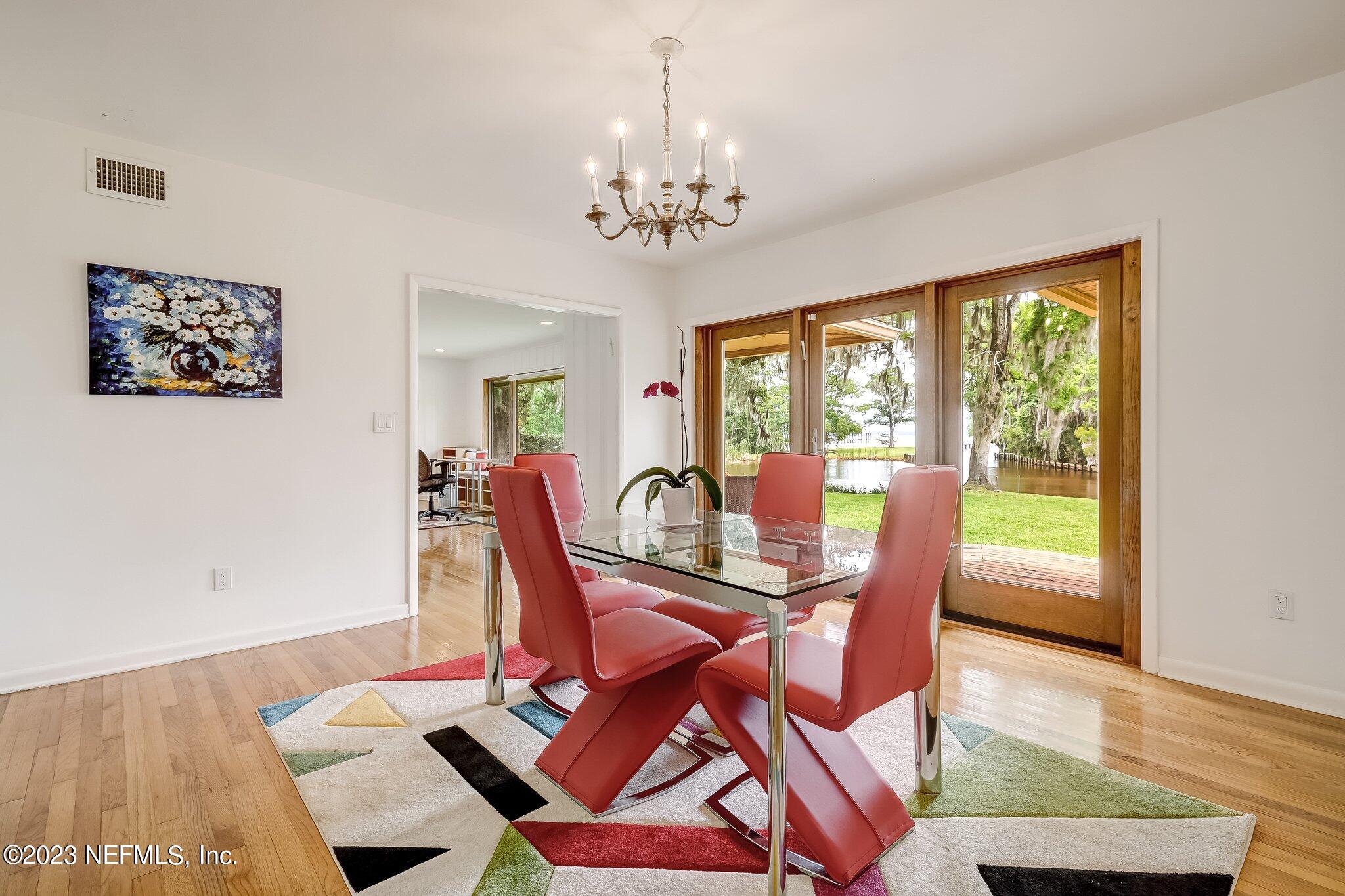 12834 Mandarin Road Jacksonville, FL 32223 - Photo 14 of 51 a view of a dining room with furniture window and wooden floor