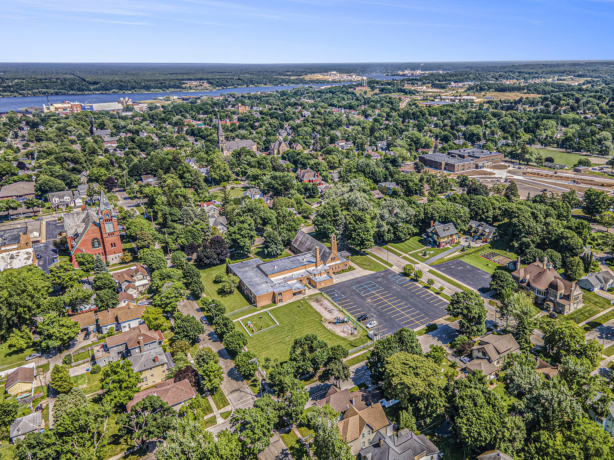 449 4th Street Manistee, MI 49660 - Photo 40 of 48 041_dji_0383_86