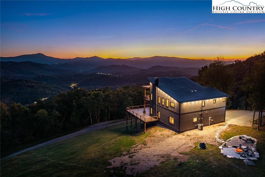 1180 Pinnacle Drive Boone, NC 28607 - Photo 48 of 50 a view of a terrace with a yard