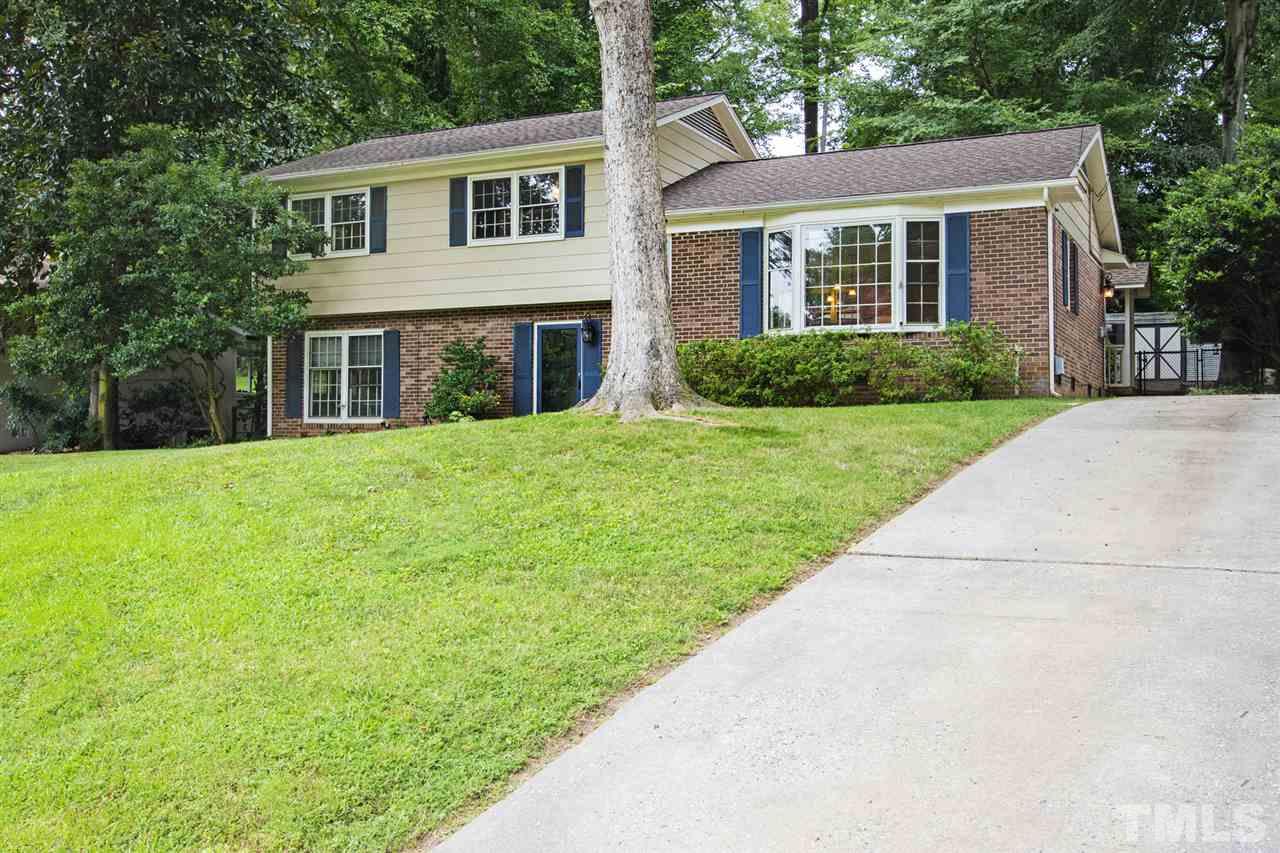 4605 Latimer Road Raleigh, NC 27609 - Photo 2 of 30 a front view of house with yard and green space