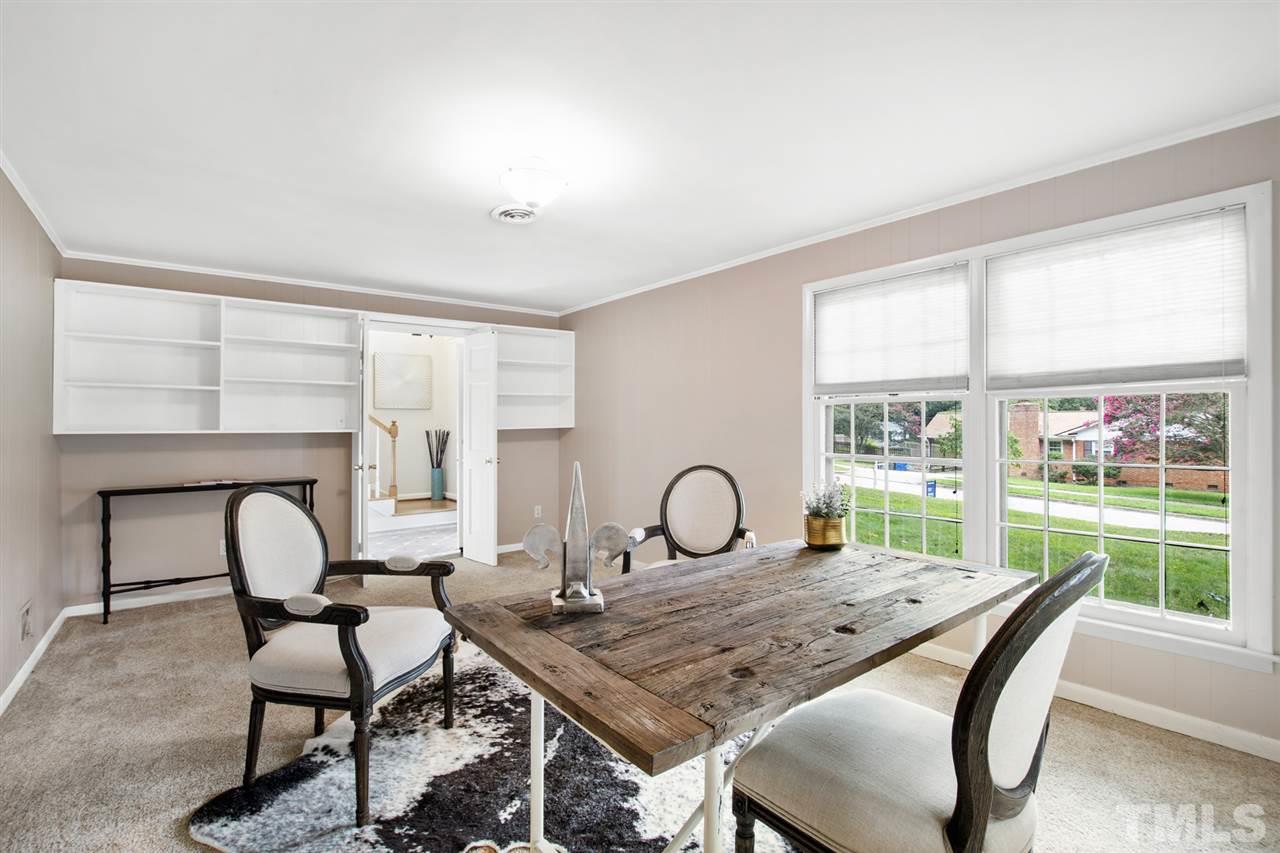4605 Latimer Road Raleigh, NC 27609 - Photo 13 of 30 a view of a workspace room with furniture and window