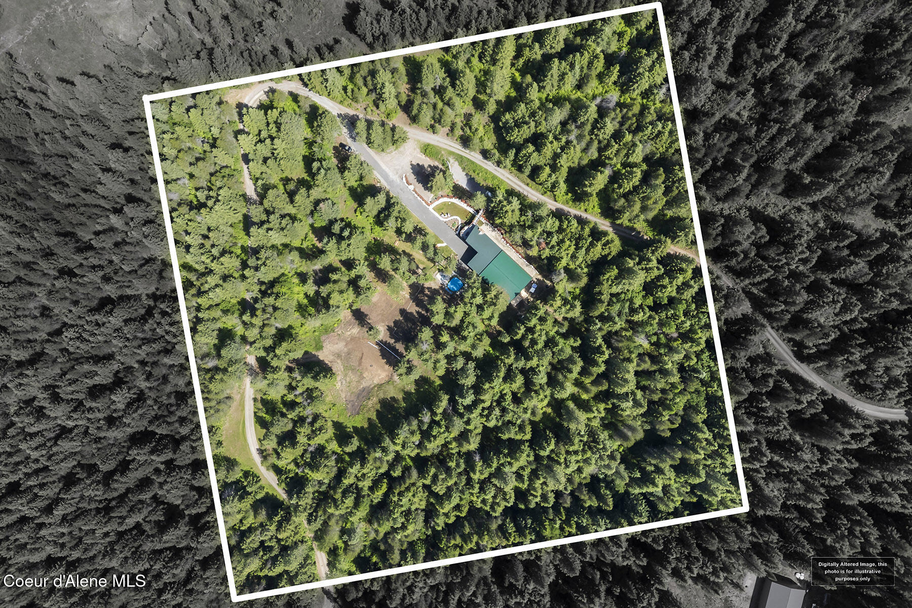 554 Homestead Hollow Road Careywood, ID 83809 - Photo 64 of 65 Altered Ariel