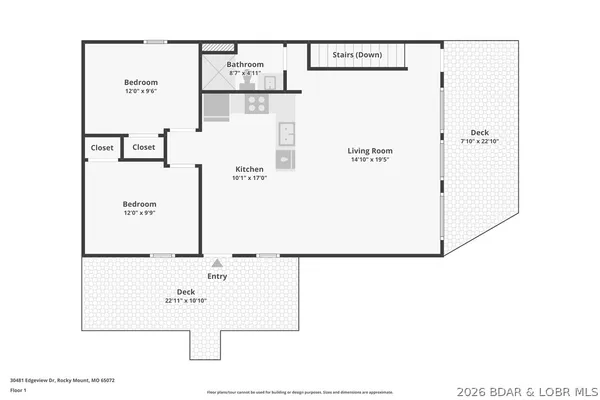 $510,000 | 30481 Edge View Drive, Rocky Mount, MO 65072