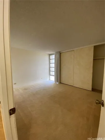 a view of empty room