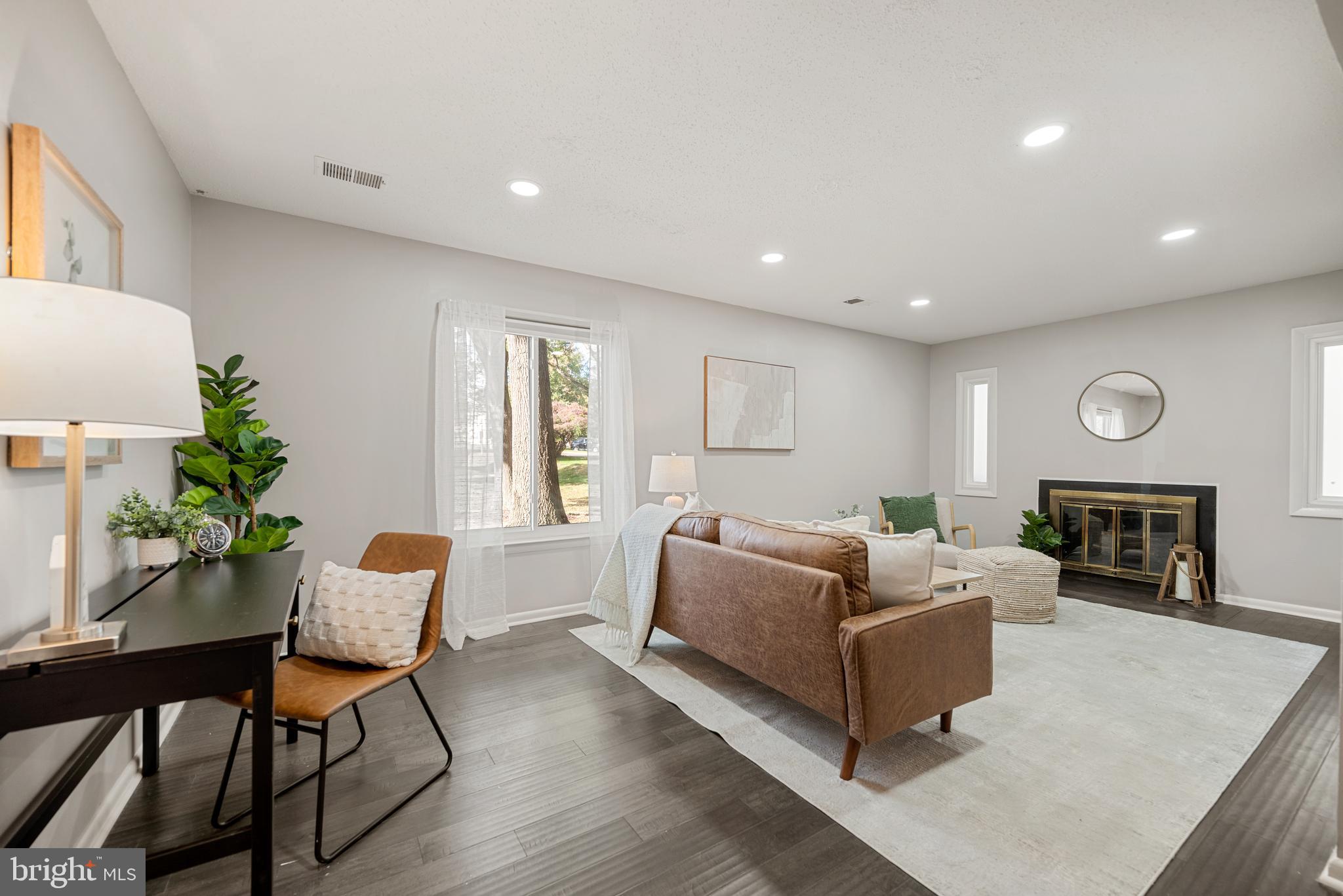 Light-Filled Living Room