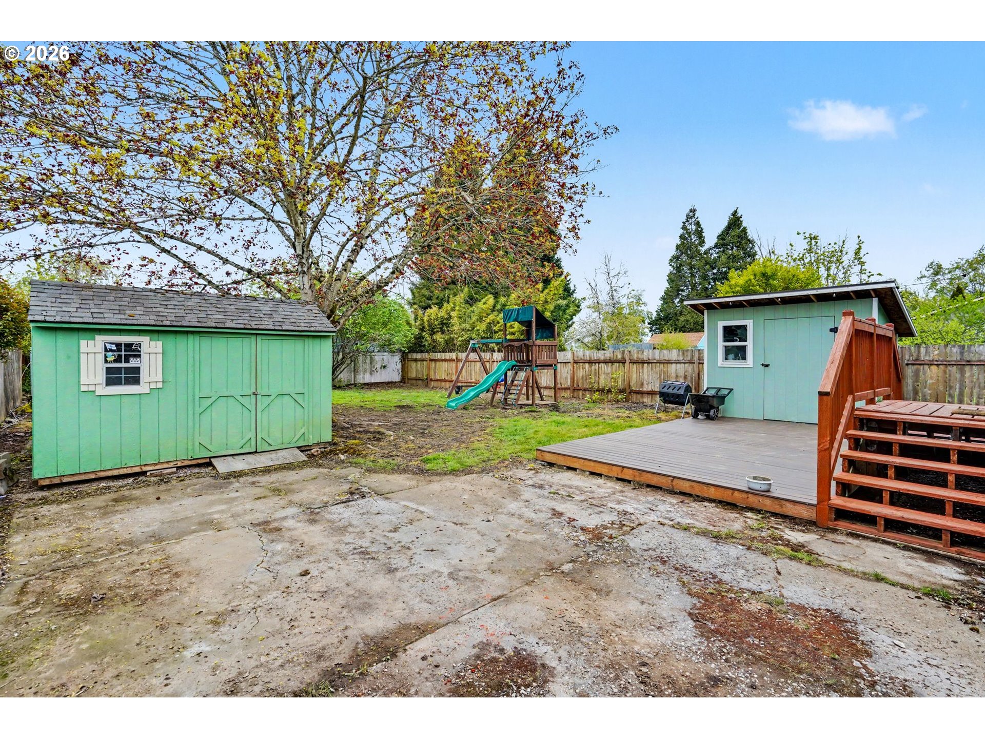 301 Orchard Street Silverton, OR 97381 - Photo 30 of 42 a house view with a garden space