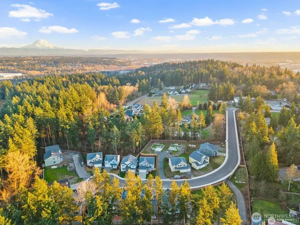 a view of a swimming pool with a lake view