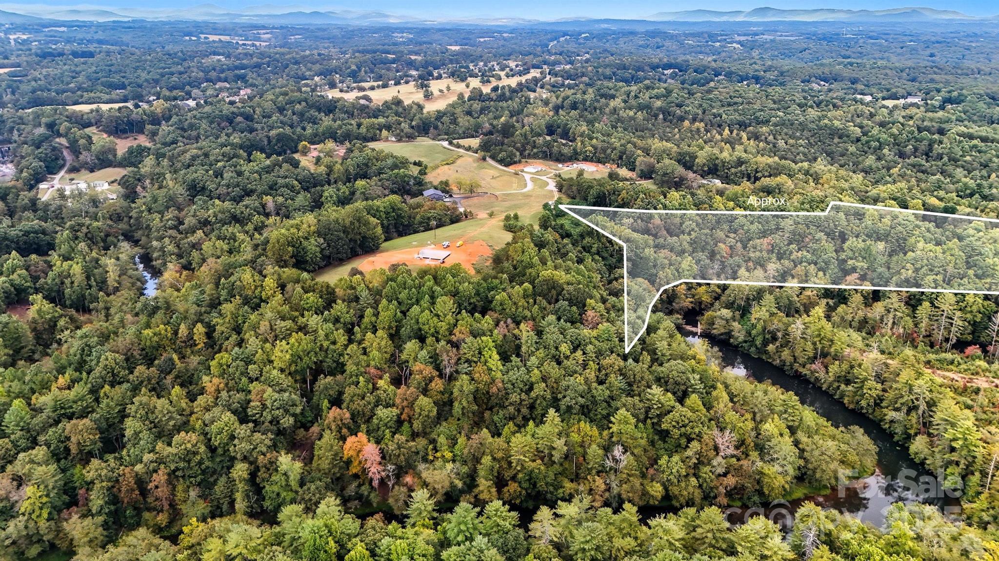1 Myers Road Granite Falls, NC 28630 - Photo 11 of 13 an aerial view of a house with a yard