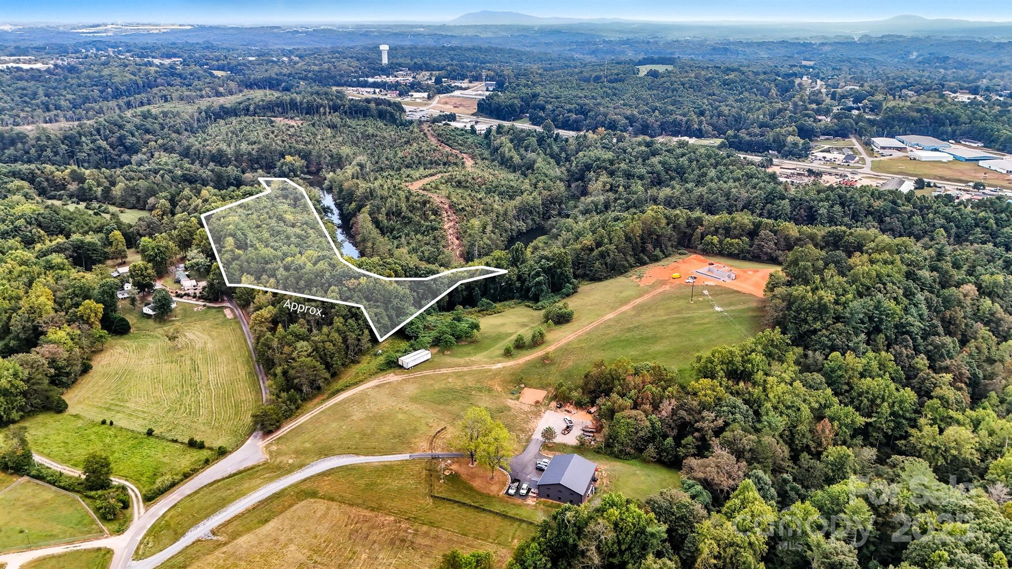 1 Myers Road Granite Falls, NC 28630 - Photo 10 of 13 an aerial view of residential houses with outdoor space