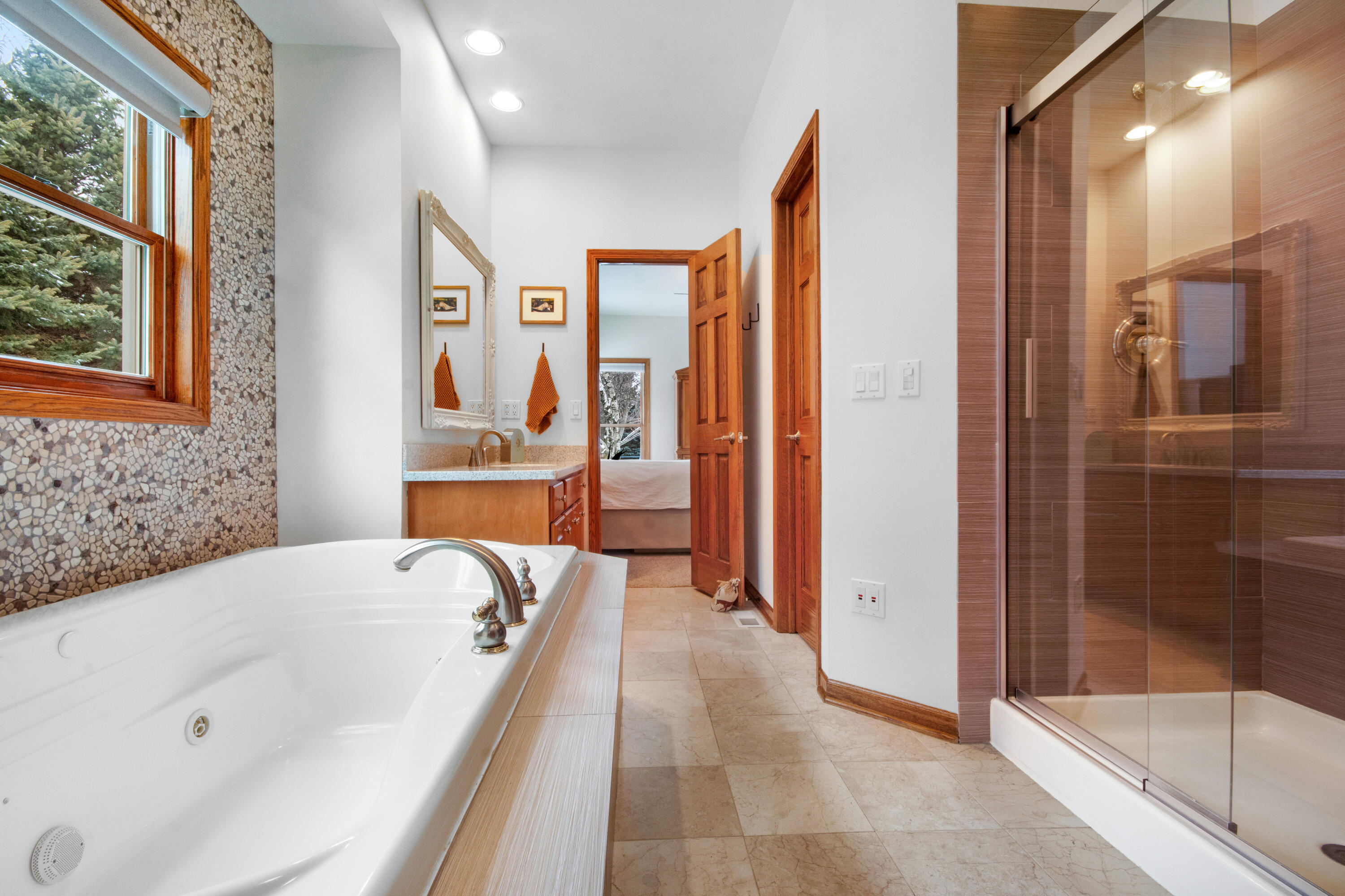 8975 371st Avenue Randall, WI 53181 - Photo 13 of 40 En-suite Bathroom