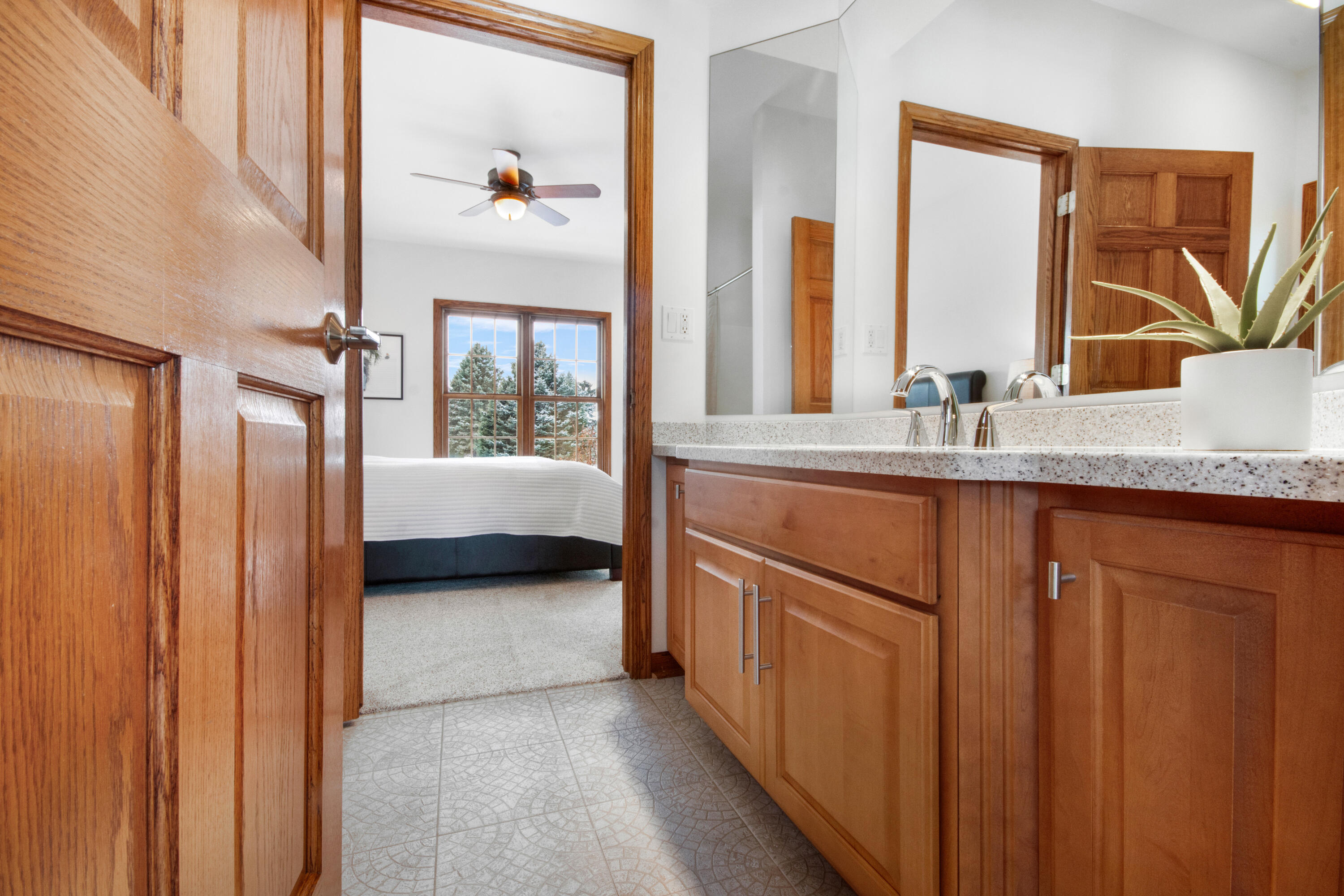 8975 371st Avenue Randall, WI 53181 - Photo 15 of 40 Jack and Jill Bathroom