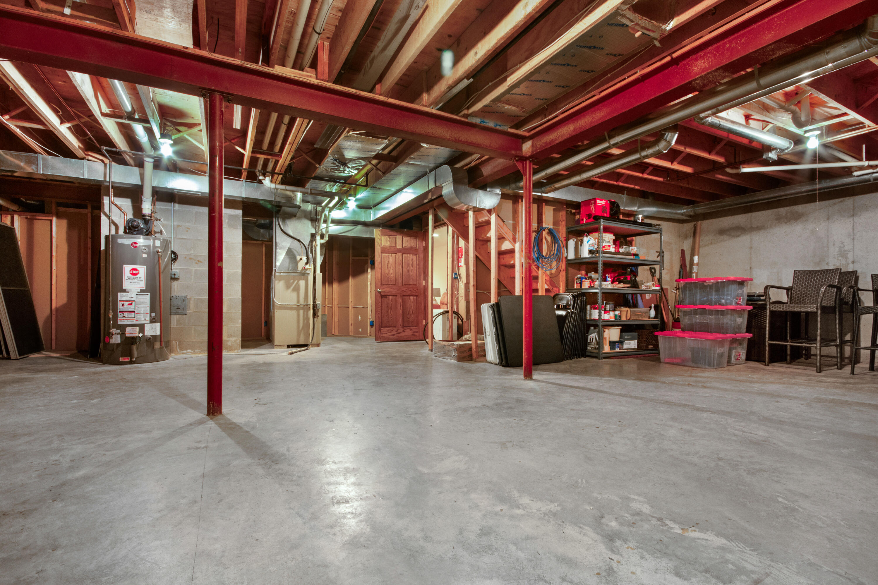 8975 371st Avenue Randall, WI 53181 - Photo 28 of 40 Unfinished Utility and Storage Area