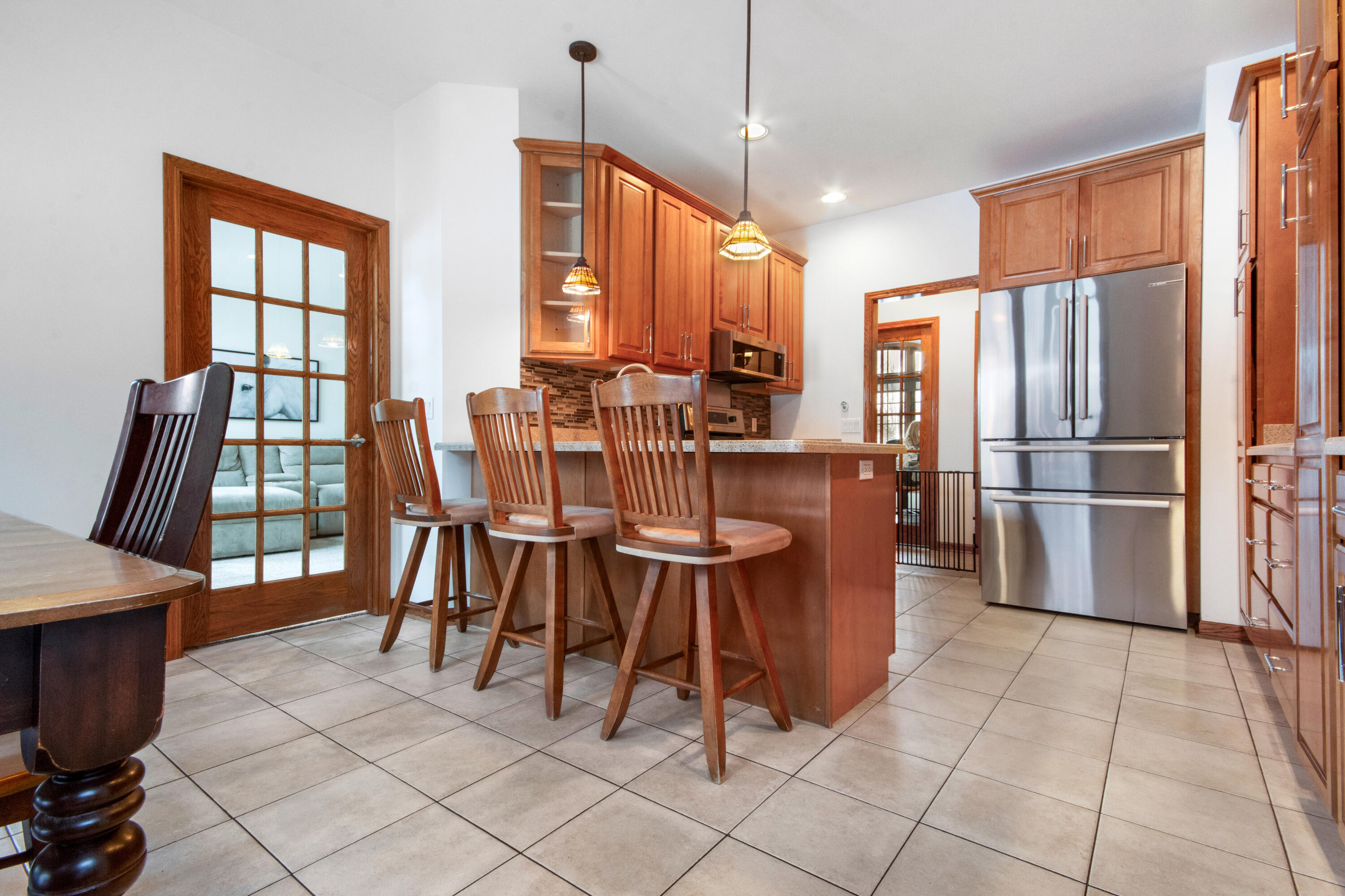 8975 371st Avenue Randall, WI 53181 - Photo 8 of 40 Dining into Kitchen