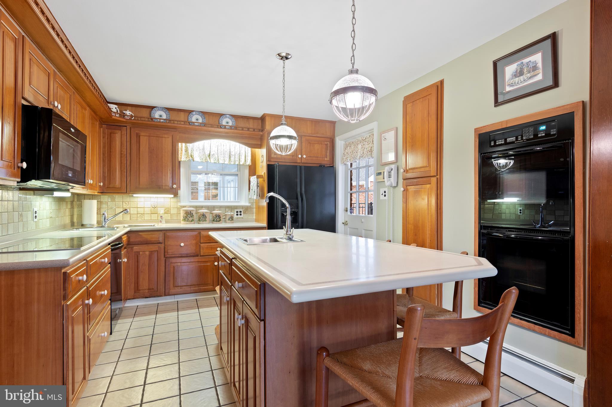 1831 Kimberwick Road Media, PA 19063 - Photo 13 of 36 Updated Kitchen with lots of beautiful cabinetry.