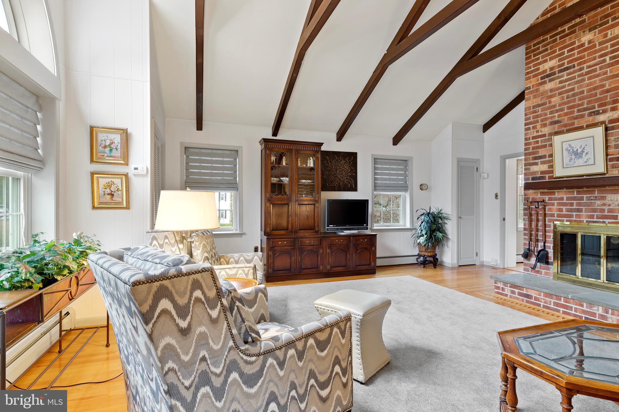1831 Kimberwick Road Media, PA 19063 - Photo 20 of 36 Family Room with Cathedral Ceiling